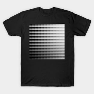 abstract grey squares T-Shirt